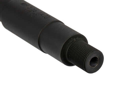 The LMT AR15 barrel is threaded 1/2x28 and has a 1:7 twist rate